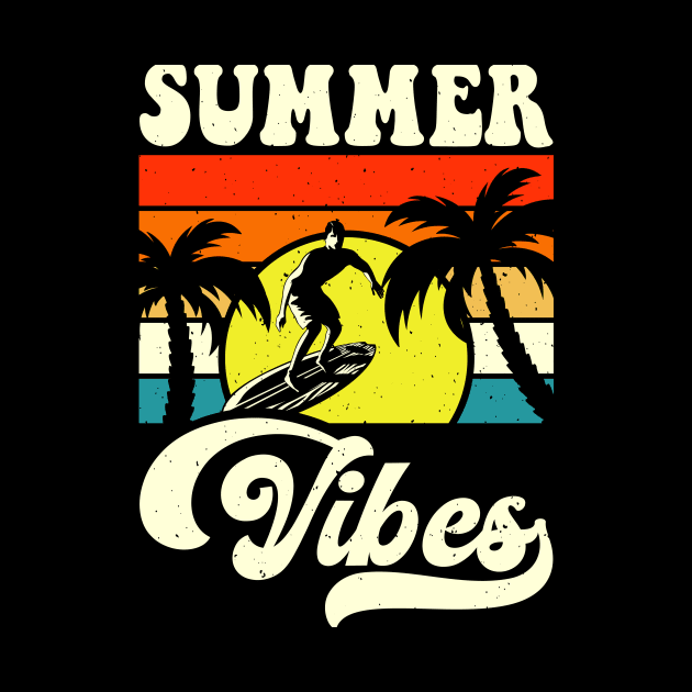 Summer Vibes T Shirt For Women Men by Xamgi