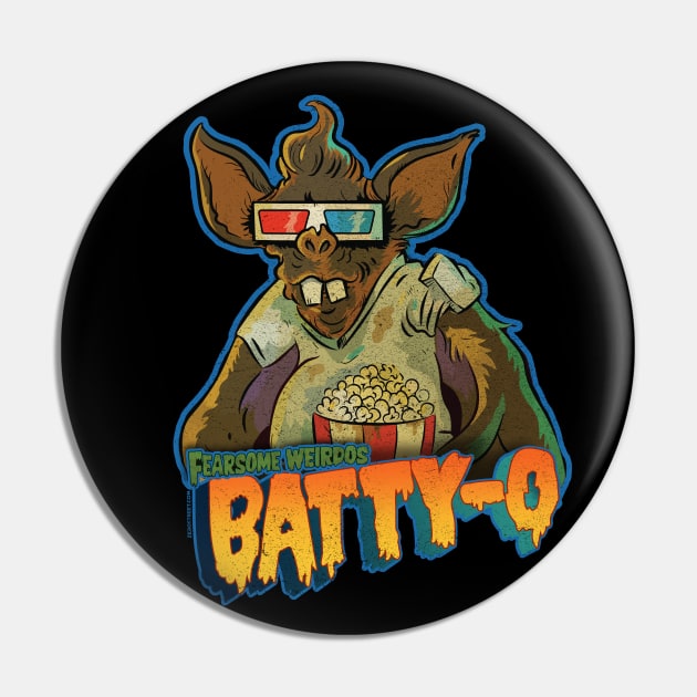 Batty-O Pin by zerostreet