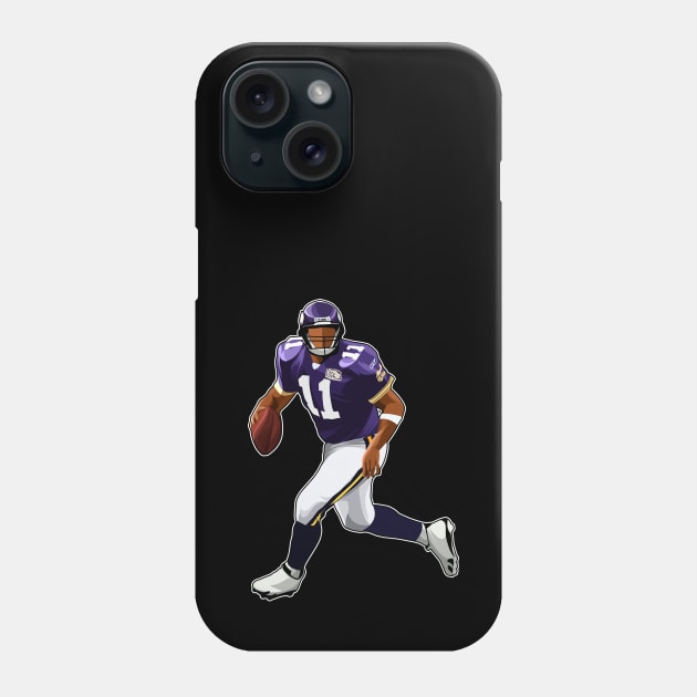 Daunte Culpepper #11 Looks To Pass Phone Case by GuardWall17