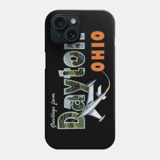 Greetings from Dayton Ohio Phone Case