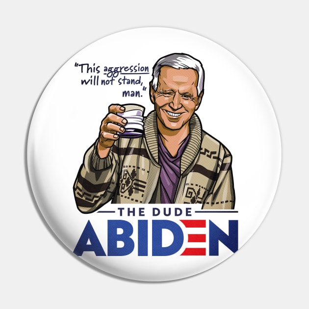 The Dude Abiden Pin by RetroReview