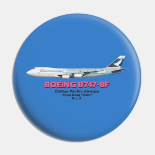 Boeing B747-8F - Cathay Pacific Cargo "Hong Kong Trader" Pin