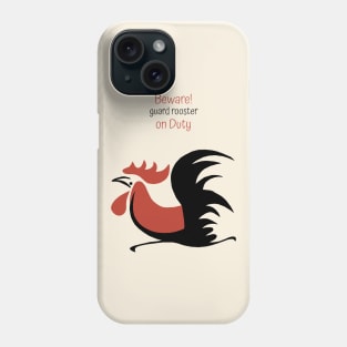 Vintage Chicken Painting Sign Phone Case