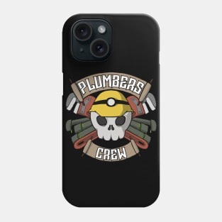 Plumbers crew Jolly Roger pirate flag Phone Case