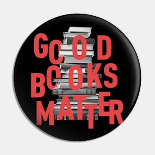 Good Books Matter Pin