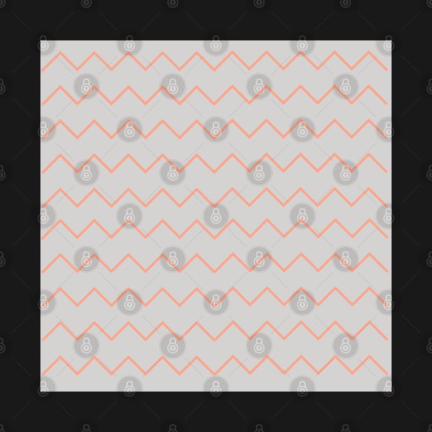 Gray zigzag pattern by Shineyarts