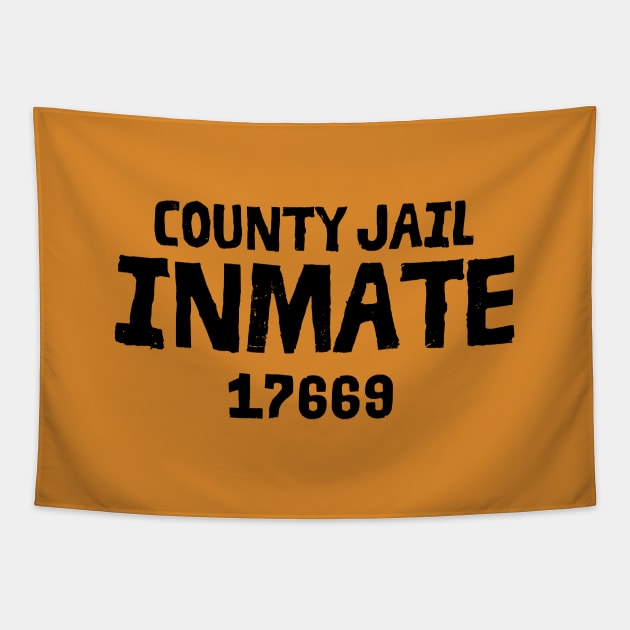 Halloween County Jail Inmate Costume Tapestry by Myartstor 