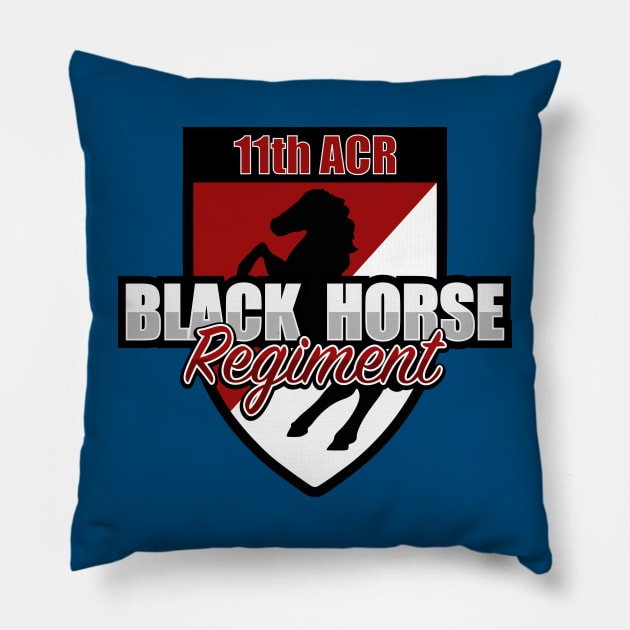 11th Armored Cavalry Regiment Pillow by TCP