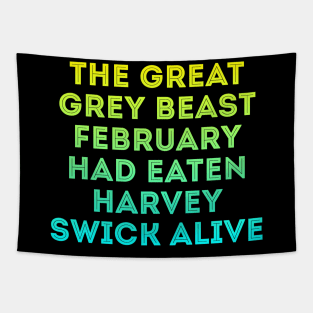 February quote Tapestry