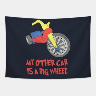 My Other Car Tapestry