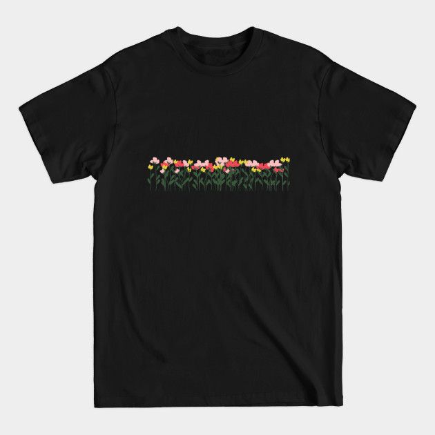 Discover Mini Variant flower pattern Blck - Pattern Mask - T-Shirt