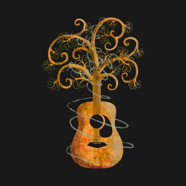 Guitar Tree by transformingegg