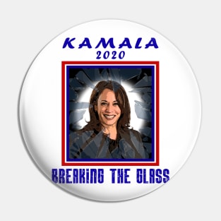 Kamala Harris breaking the glass 2020 Pin