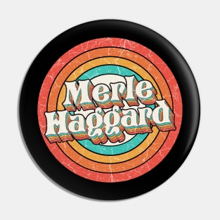 Merle Proud Name - Vintage Grunge Style Pin