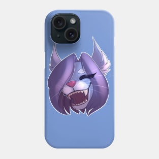 Laughing Lynx by Artzyon Phone Case