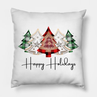 Happy Holidays Pillow