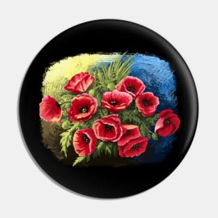 poppies Pin