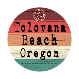 Tolovana Beach Oregon retro T-Shirt