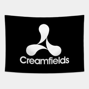 Creamfields - electronic dance music 90s collector white edition Tapestry