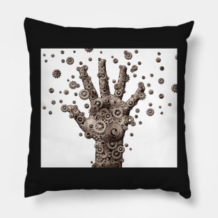 Steampunk Hand Pillow