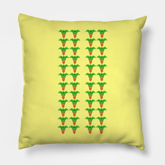 carrots Pillow by Kay beany