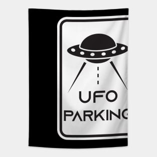 UFO Parking 3.0 Tapestry