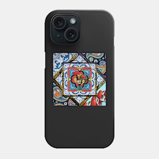 Portuguese folk art Phone Case