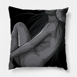 Goat lady Pillow