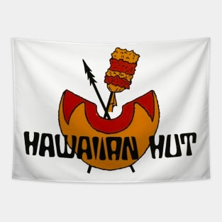 Hawaiian Hut Tapestry