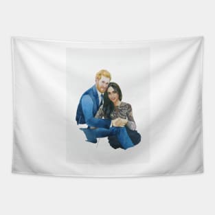 Prince Harry & Meghan Markle Tapestry