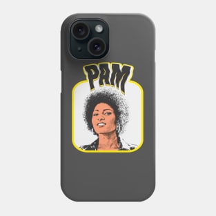 Pam Grier // Retro Blaxploitation Art Phone Case