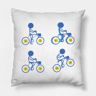 Bike man Pillow