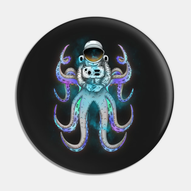 astronaut art octopus Pin by daizzy