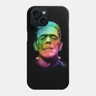 Frankenstein - rainbow Phone Case