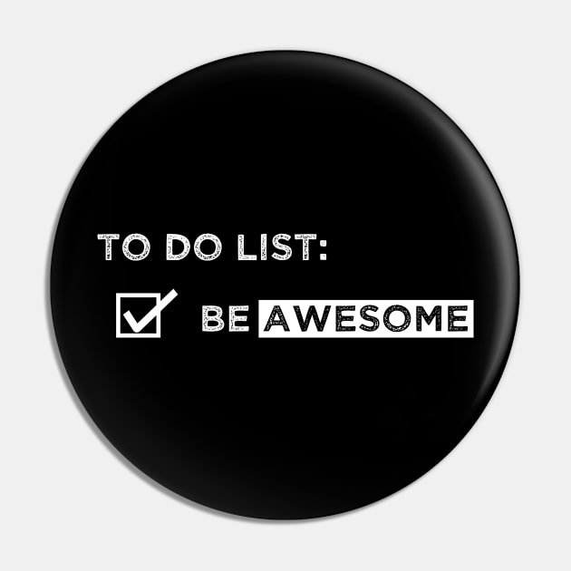 To do list Pin by wondrous