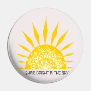 Sunshine positive Pin