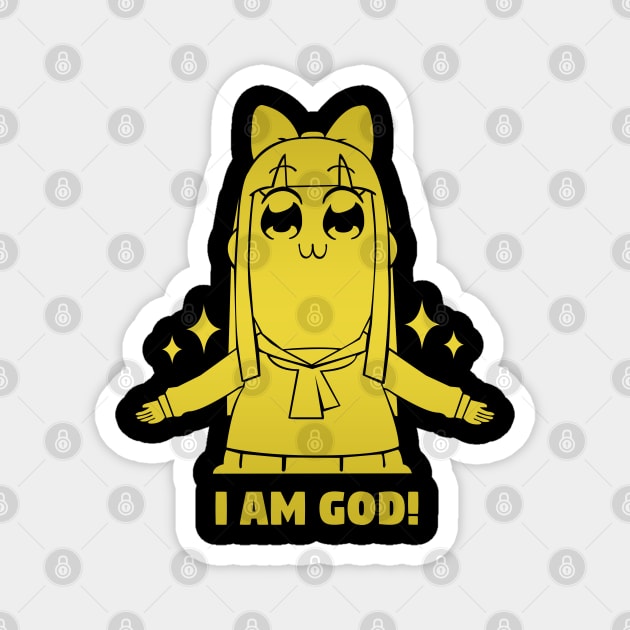 God Pipimi Magnet by merch.x.wear