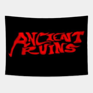 Ancient Ruins Logo Tapestry