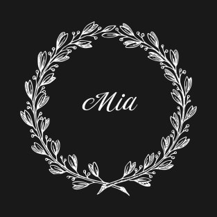 Mia Floral Wreath T-Shirt