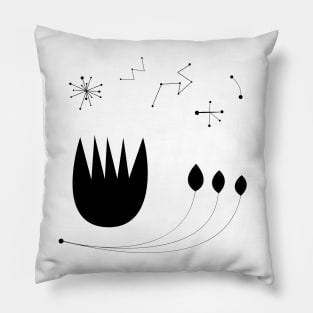 Flowers and stars Pillow