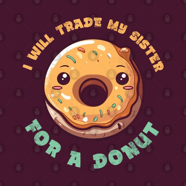 I will trade my sister for a donut by Digital Borsch