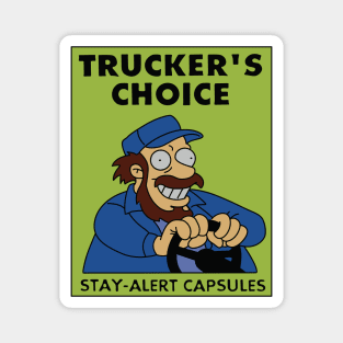 Trucker's Choice Alert Capsules Magnet