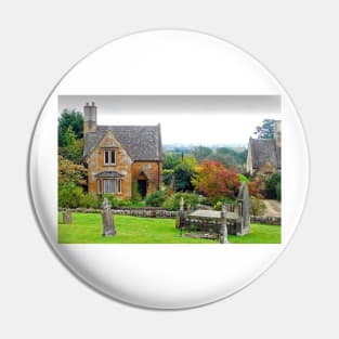 Blockley Village Cottage Cotswolds Gloucestershire Pin