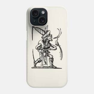 Grotesque #103 The Drolatic Dreams of Pantagruel (1565) Phone Case