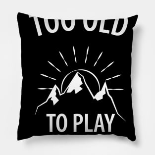 Mountains Hiking Pillow