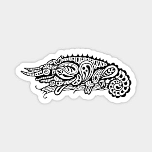 Abstract chameleon Magnet