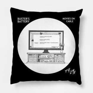 Movies on Cable Pillow