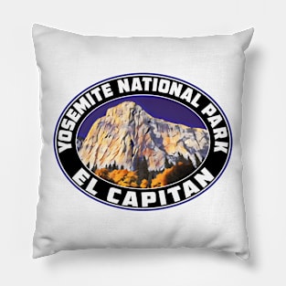 El Capitan Yosemite National Park California Pillow