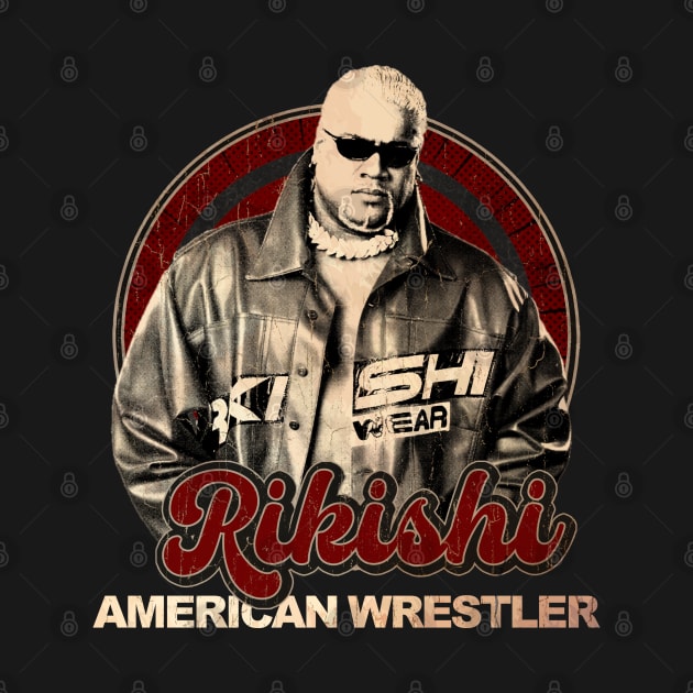 The Wrestler - Rikishi ( vintage art ) by NopekDrawings