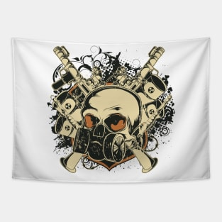 skull Tapestry